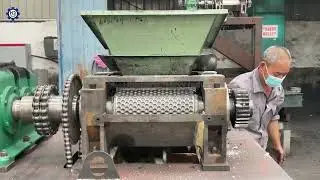 Fertilizer Granules Compaction Machine.How to make granular fertilizer.low energy consumption