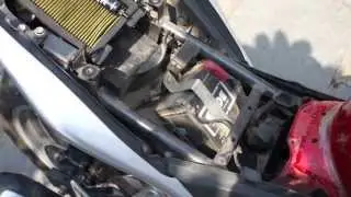 K&N air filter on my 2012 honda cbr 250R