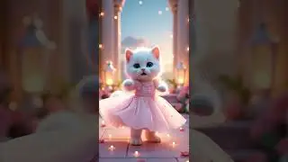 Short//&ldquo;little cat in pink dress look cute &ldquo; #catdance