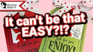 THIS STAMP SET IS THE STAR OF THE SHOW!!  One set all your Christmas Presents done!!!