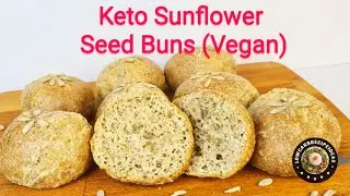 HOW TO MAKE KETO VEGAN SUNFLOWER SEED BUNS - LIGHT, SOFT, FLUFFY & CRISPY WHEN TOASTED