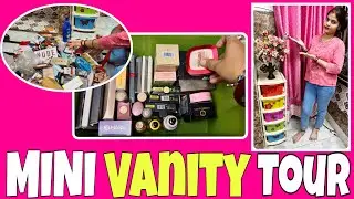 My NEW Mini Makeup Vanity Tour!