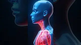 How We Breathe  |  Glowing  3D Respiratory  System Explained #3DLungAnatomy,   #MedicalVisualization