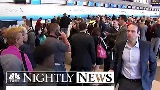 #IHateTheWait Slams TSA&rsquo;s Long Lines at Nation&rsquo;s Airports | NBC Nightly News