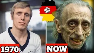 West Germany World Cup 1970 Squad ⚽ Then and Now 2025