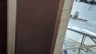 wood paneling for door frame #shortyoutube #paneling