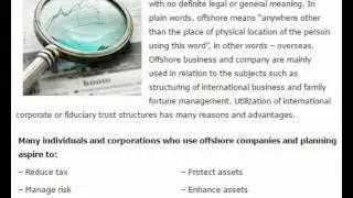 how to register offshore company