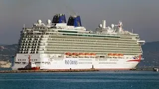 Britannia into Southampton | MarineTraffic.com