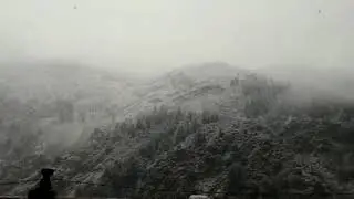 Naran Kaghan heavy snow fall at paras.
