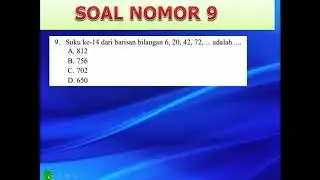 PEMBAHASAN SOAL TO MATEMATIKA SMP UNBK 2019