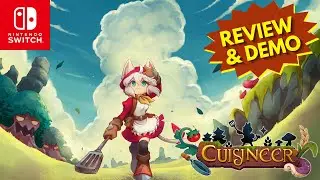 Cuisineer Gameplay & Demo / Nintendo Switch Reviews 🎮