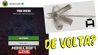 NOVO MOB PARA OS OCEANOS CONFIRMADO! MINECRAFT LIVE 2025 &Eacute; AMANH&Atilde; 🙏