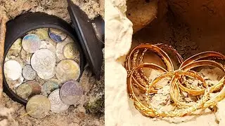 Hunting Lost Treasure Beneath Ground || Gold Discovery underground||Big Rock Gold 🥇