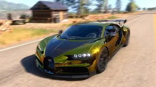 Bugatti Chiron 1479HP: The Ultimate Highway King | FH5 Custom Build & Ride