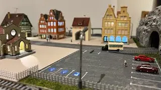 2025 The station of Maria plaza @Dixin-Nscale-PnP #nscale #trainmodeling #trainlayout 