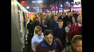 Train and metro disruption in strike over government policies