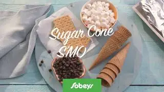 Sugar Cone S'Mores