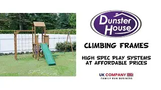 Dunster House&reg; Wooden Climbing Frames