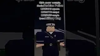 одежда Сотрудника Полиции Сербии # police#edit