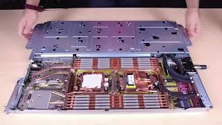Lenovo ThinkSystem SD650-I V3 installing a GPU power distribution board