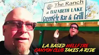 Los Angeles based HFFC Hellfire canyon club takes a ride