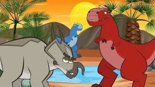 Dinosaur | The Dark History of Dinosaurs | A Fun Cartoon for Kids