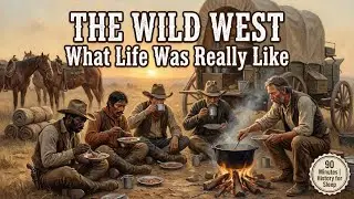 The WILD WEST (What Life Was ACTUALLY Like) | History for Sleep