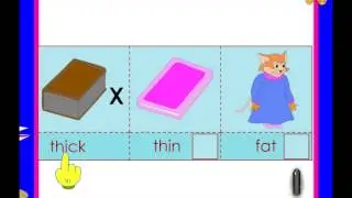 Kindergarten worksheets -  teach opposites with this video