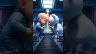 Angry Teddy vs Naughty Kid &ndash; Funny Icecream Fight! #shorts #ai #viralanimation