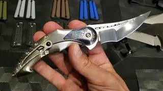 Begg Knives table @ USN Gathering 2019