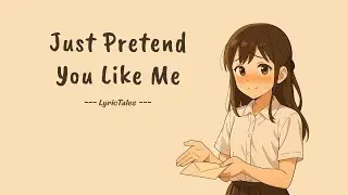 Just Pretend You Like Me 😳 | Cute Love Confession Song &bull; LyricTales