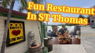 Duffys Love Shack! ST Thomas, Virgin Islands 🤩#foodie