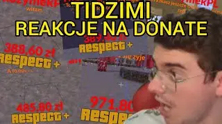 4000zł NA JEDNYM LIVE! - TIDZIMI Reakcje na donate