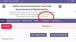 MHT-CET B.E./B.Tech Admission portal for A.Y. 2024-25 started | B.E./B.Tech Admission process 2024