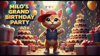 Milo&rsquo;s Grand Birthday Party: A Heartwarming Cat Story