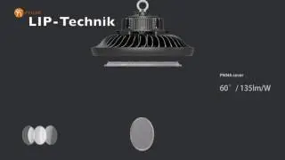 LIP-Technik LED Hallentiefstrahler HB
