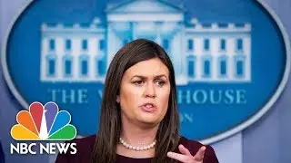 White House Press Briefing - August 15, 2018 | NBC News