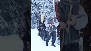 Посмотрите, что происходит прямо сейчас в Лулео (Северная Швеция) на рождественской ярмарке 7 дек...