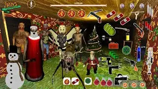 Using All Weapons With Mini Santa (PC) The Twins Revolution Christmas Mod Gameplay