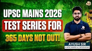 UPSC 2026 - Mains Test Series | Best UPSC Mains Test Series for UPSC Aspirants | SleepyClasses IAS