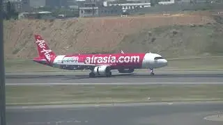 泰國亞洲航空 Thai AirAsia A321-251NX(HS-EAB, A321neo) FD-230 廊曼(DMK)&rarr;桃園(TPE) landing