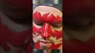 грим демона #best #shorts #demonslayer #demon #astral #horror #music #powermetal #makeup #tattoo