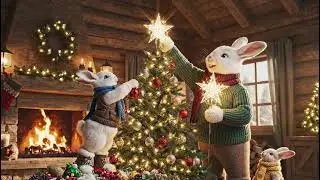 What Makes the White Bunny Family's Christmas Tree the MOST MAGICAL of All
