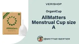 OrganiCup AllMatters Menstrual Cup size A Review