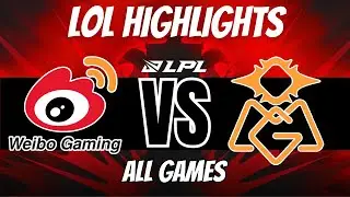 WBG vs OMG - Highlights - ALL GAMES | LPL Summer 2023