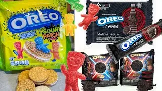 Распаковка лимитированной серии печенья OREO: &laquo;Звездные войны&raquo;, &laquo;Кислые жевательные конфеты Sour ...