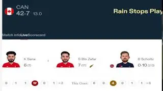 CAN vs NAM 4th T20, CAN vs NAM 2025