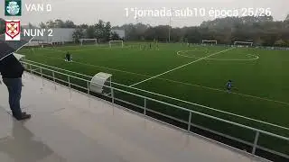 1 parte VANDOMA vs NUN' &Aacute;LVARES sub10 &eacute;poca 25/26