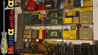 Estanteria DIY f&aacute;cil y r&aacute;pida para el taller