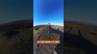 Epic trail running views! #running #trailrun #fitness #insta360 #run